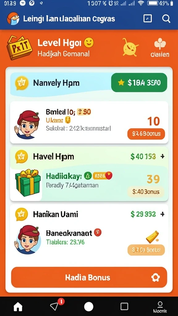 55rt - Tampilan antarmuka yang intuitif dan menarik.