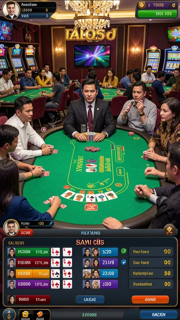 crs99 - Tangkapan layar menunjukkan berbagai karakter yang dapat dimainkan dalam game.