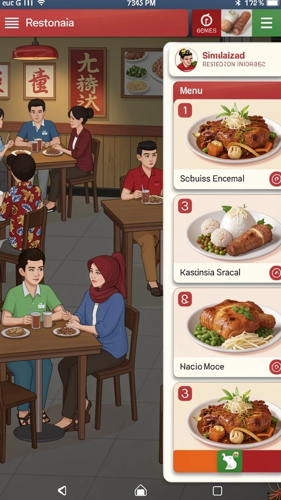 idrgame - Tangkapan layar menampilkan karakter utama dalam aksi pertempuran.