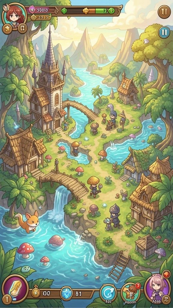 okgames - Tangkapan layar gameplay yang seru dan menantang.