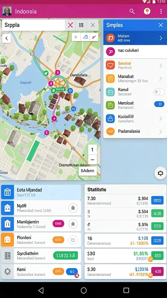 sand77 - Screenshot aplikasi SAND77 menunjukkan karakter yang sedang bertarung melawan musuh.